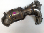 Image of Cover Exhaust Manifold. Manifold Exhaust with Catalyst. Service File M. image for your 2010 Nissan Xterra   